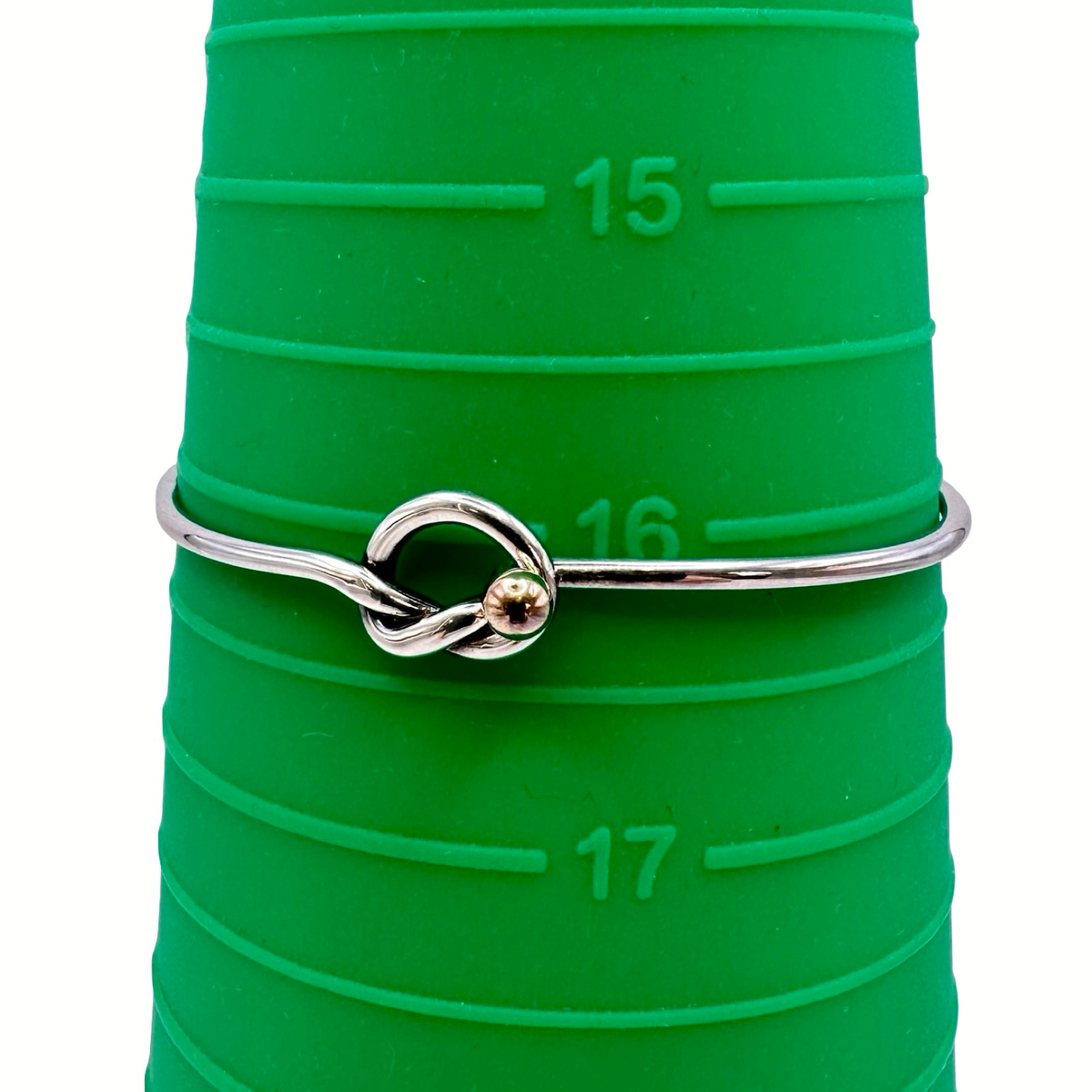 TIFFANY/ティファニー 925/750 ラブノット バングル g_141 ティファニー TIFFANY＆CO ラブノットバングル バングル - Used A