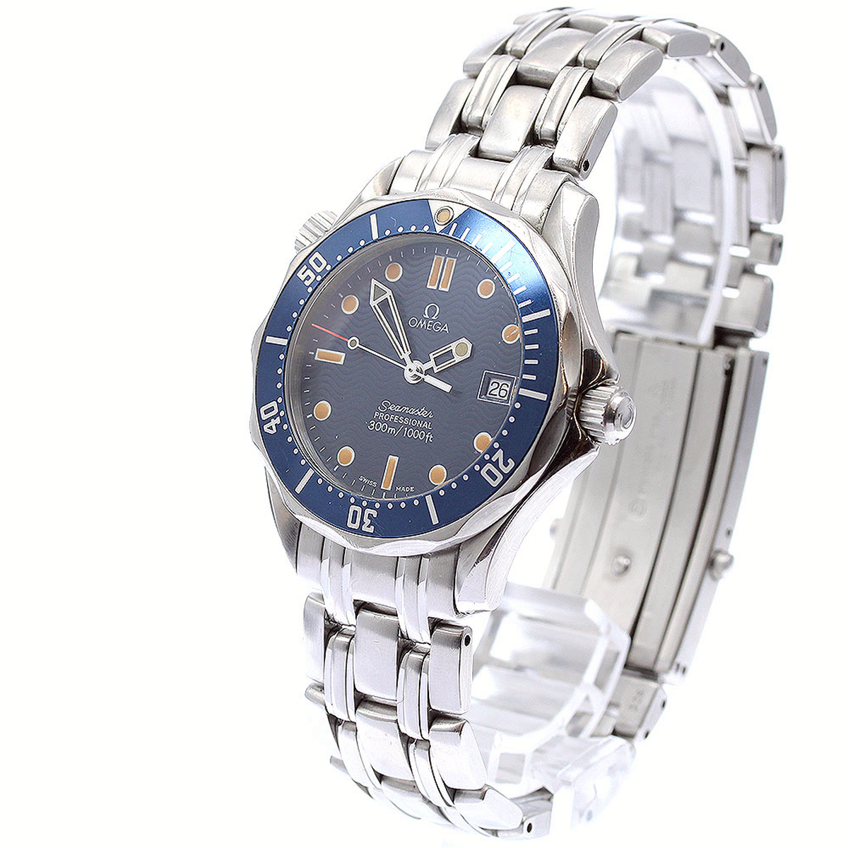 オメガ OMEGA 2561.80 シーマスター300 デイト クォーツ ボーイズ