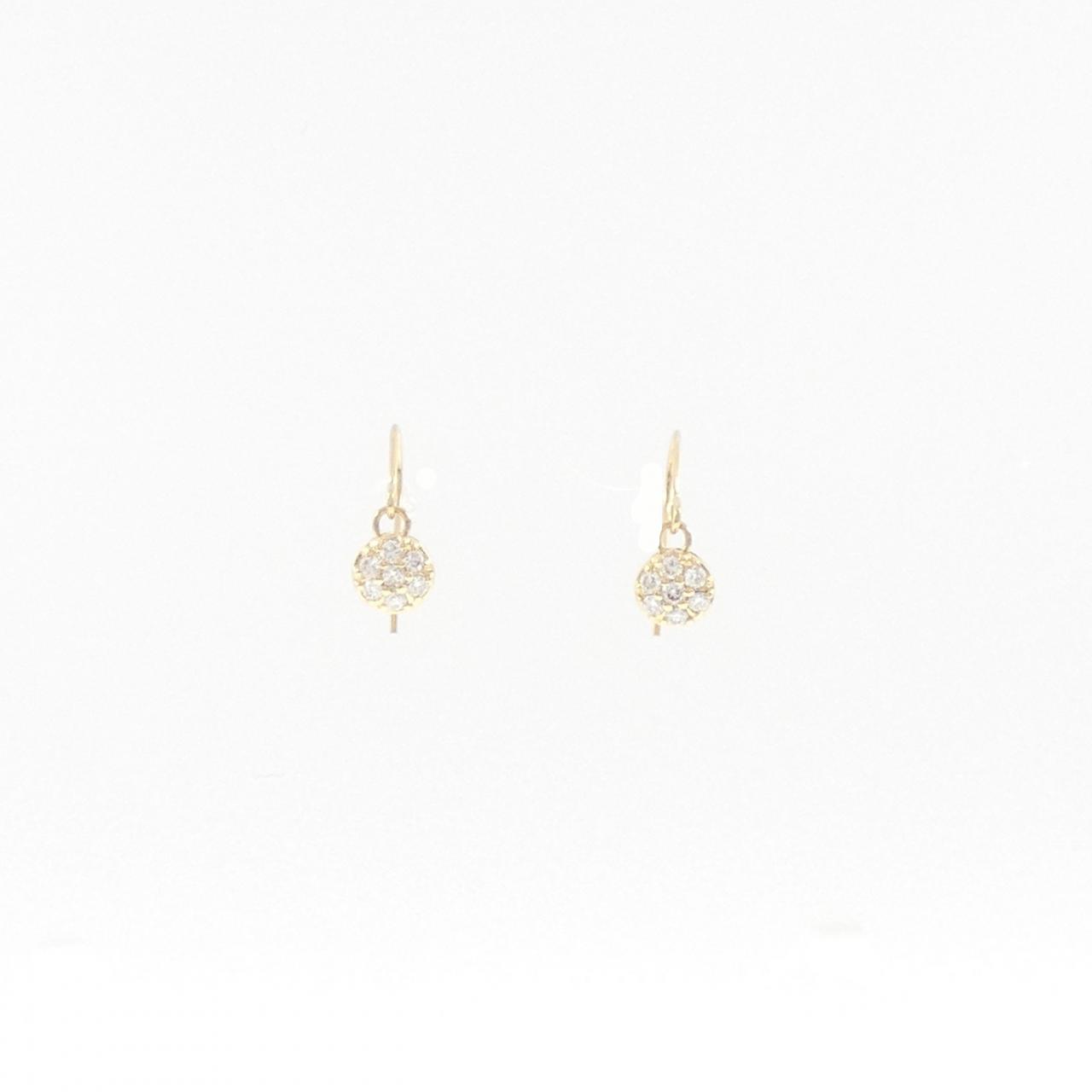 K18YG ダイヤモンド ピアス 0.12CT - Used A (270-004-343-9642) | MOLTS