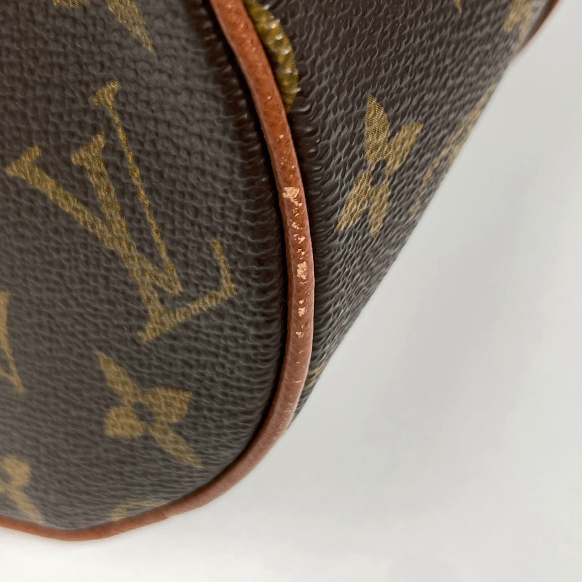 ルイ・ヴィトン Louis Vuitton パピヨン30 バレルバッグ 筒型 旧旧型