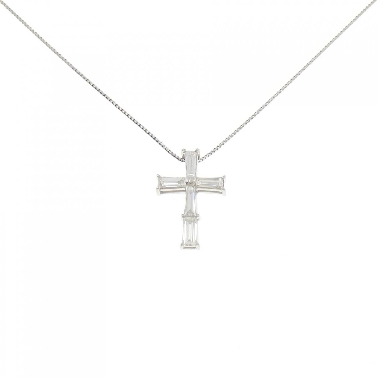 PT900/PT850 ダイヤモンド ネックレス 0.323CT | MOLTS