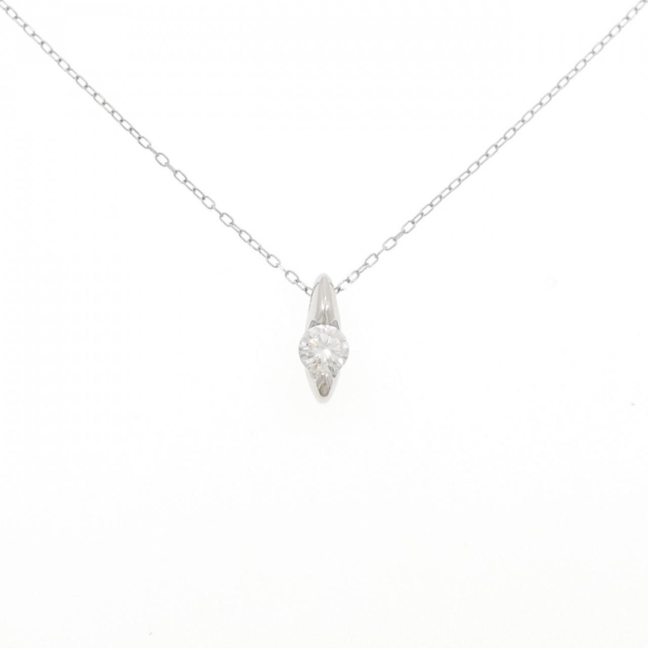 PT900/PT850 ダイヤモンド ネックレス 0.254CT - Used A (230-000-403 