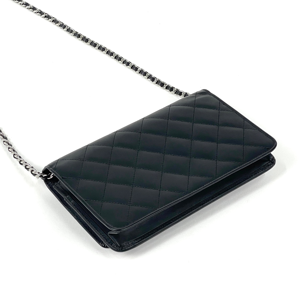 シャネル CHANEL カンボンライン チェーン ショルダーバッグ チェーン 