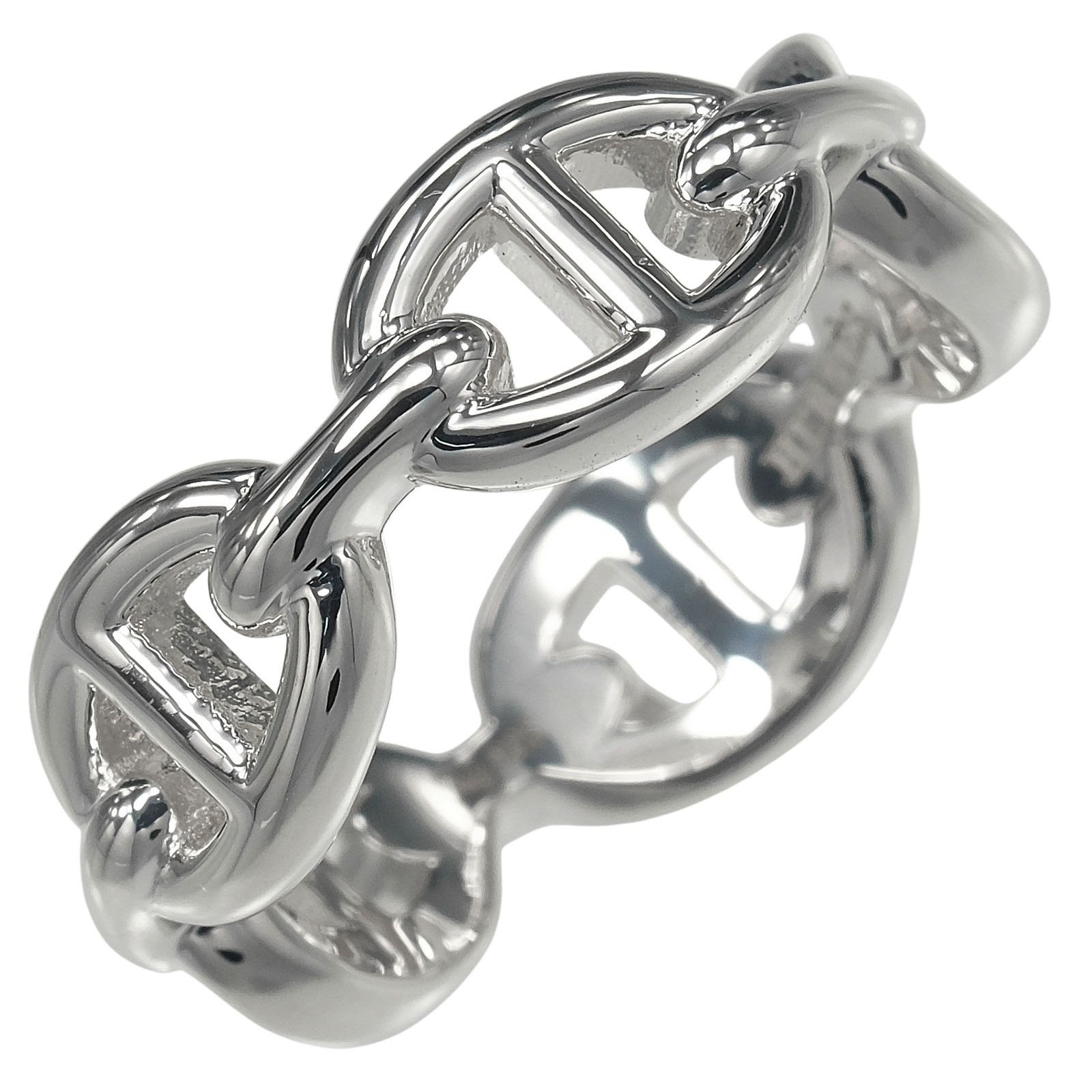 エルメス リング シェーヌダンクル アンシェネ PM 12号 指輪 シルバー