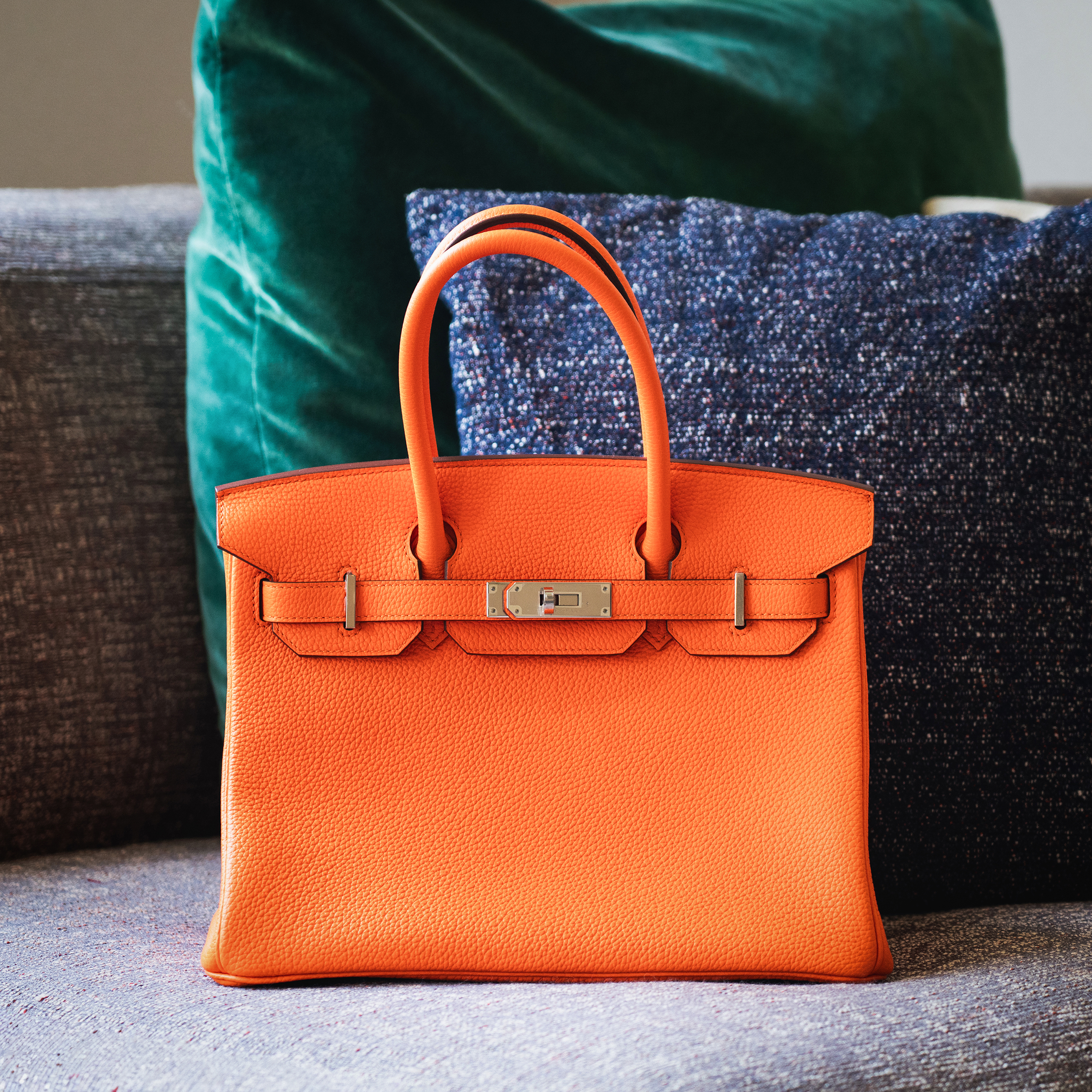 ㊳美品　HERMES　エルメス　バーキン30用　オレンジ　空箱　長方形 ㊳美品 HERMES エルメス バーキン30用 オレンジ 空箱 長方形 ㊳美品