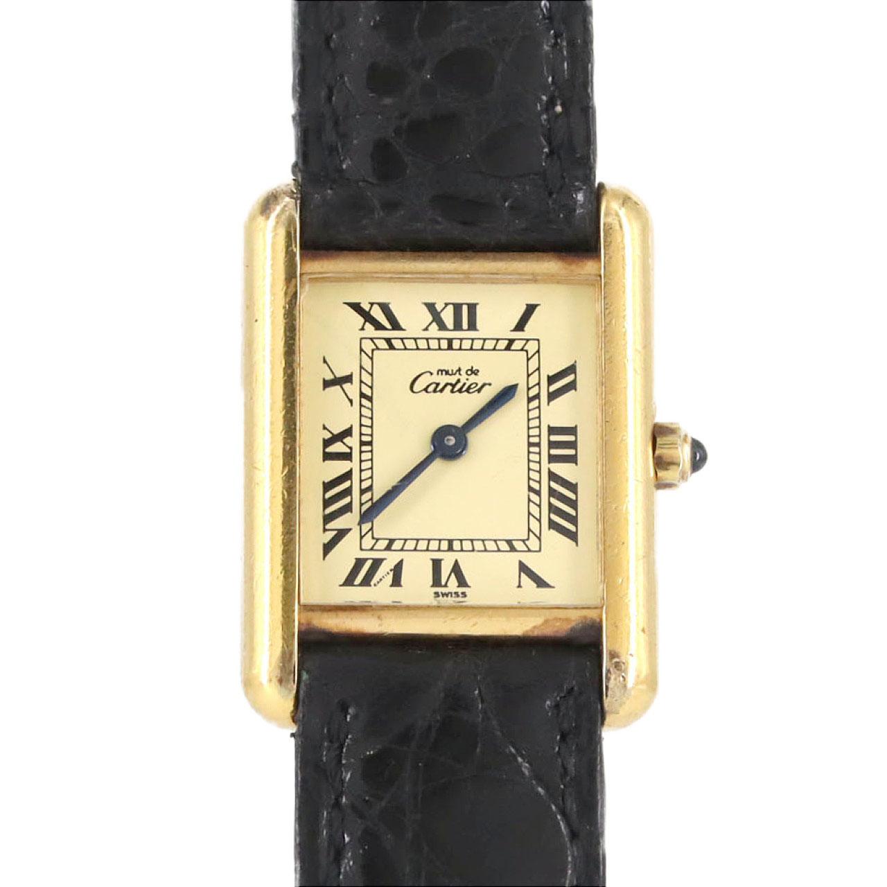 カルティエ ミニベニュワール YG W1510956 YG クォーツ Cartier Mini Baignoire YG W1510956 YG Quartz for $7,313 for sale