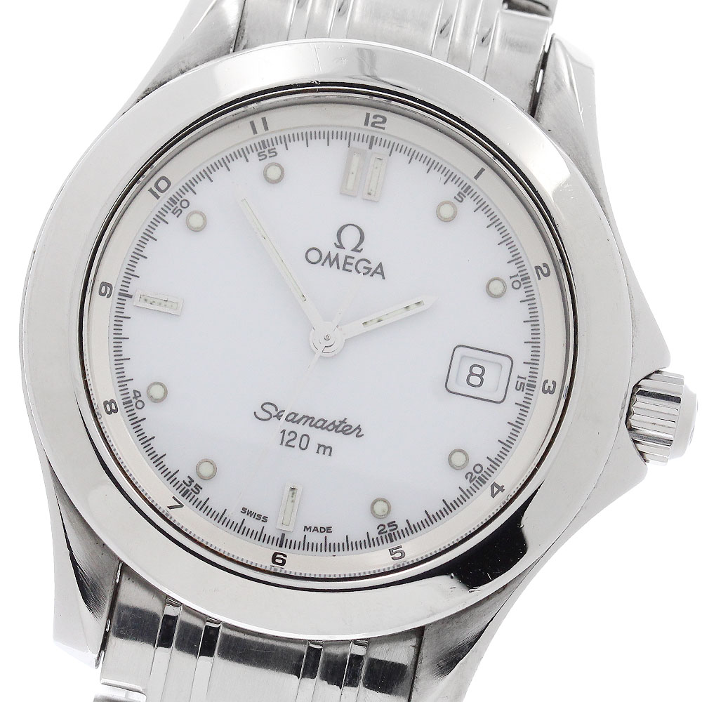 オメガ OMEGA 2511.81 シーマスター120 デイト クォーツ メンズ