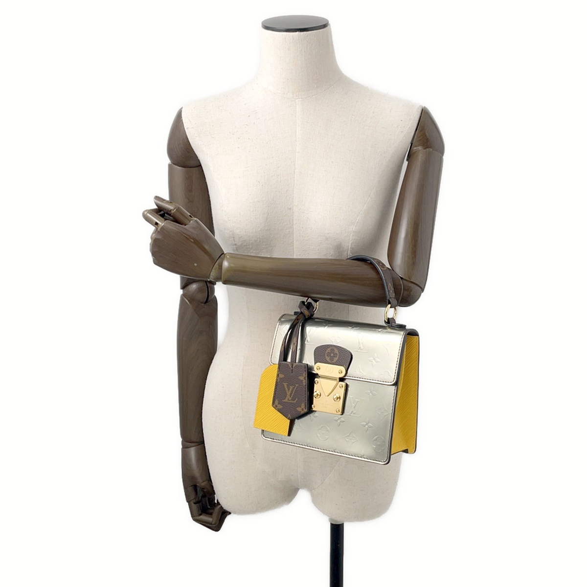 ルイヴィトン ハンドバッグ モノグラム・ヴェルニ スプリング