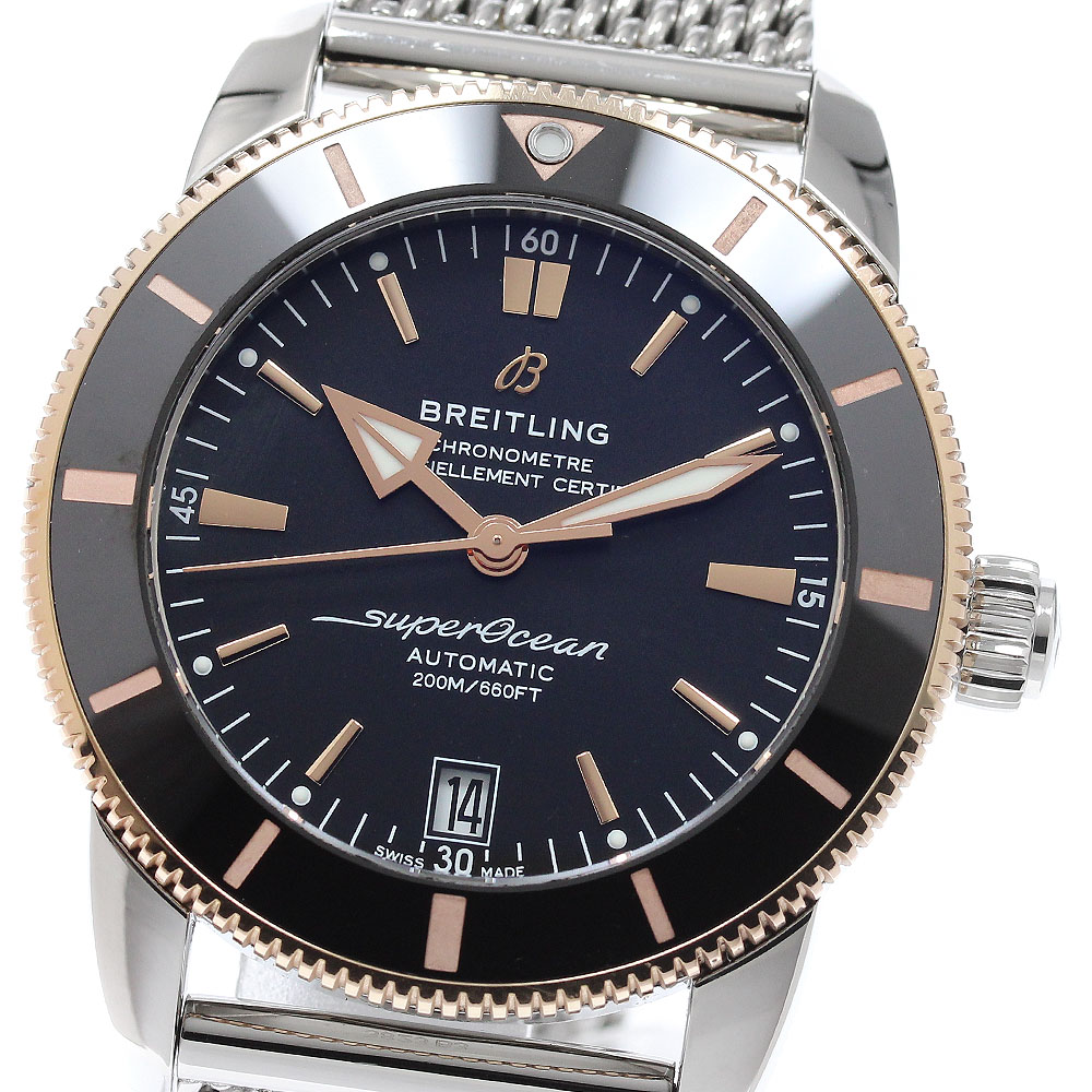 ブライトリング BREITLING H47340 モンブリラン クラシック K18PG
