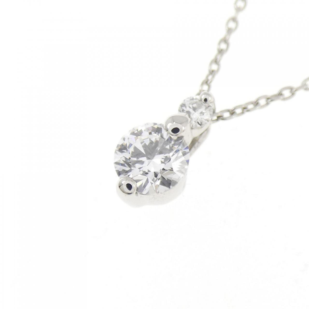PT900/PT850 ダイヤモンド ネックレス 0.32CT - Used A (270-004-365