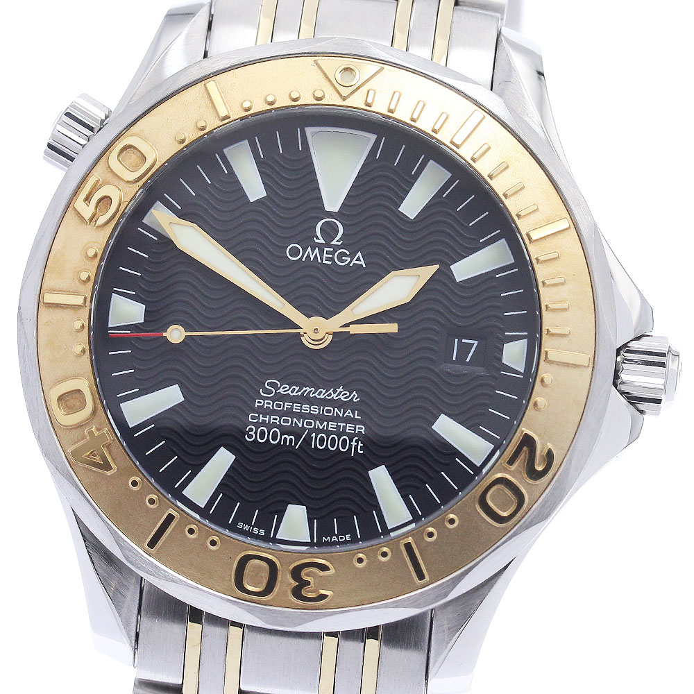 オメガ OMEGA 2283.80 シーマスター300m デイト クォーツ レディース