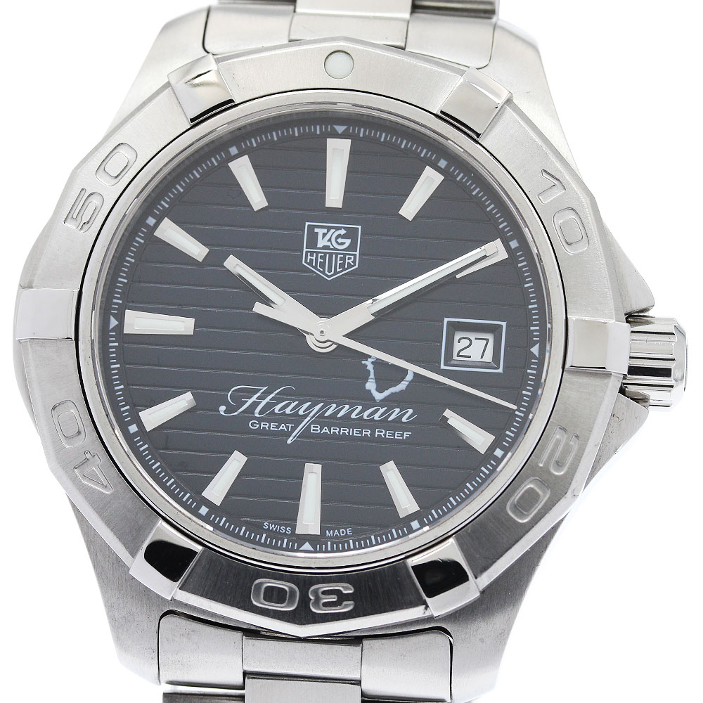 タグホイヤー TAG HEUER WAY131M アクアレーサー 11Pダイヤ デイト クォーツ レディース 良品 _940213 タグホイヤー TAG HEUER WAY131M アクアレーサー 11Pダイヤ デイト