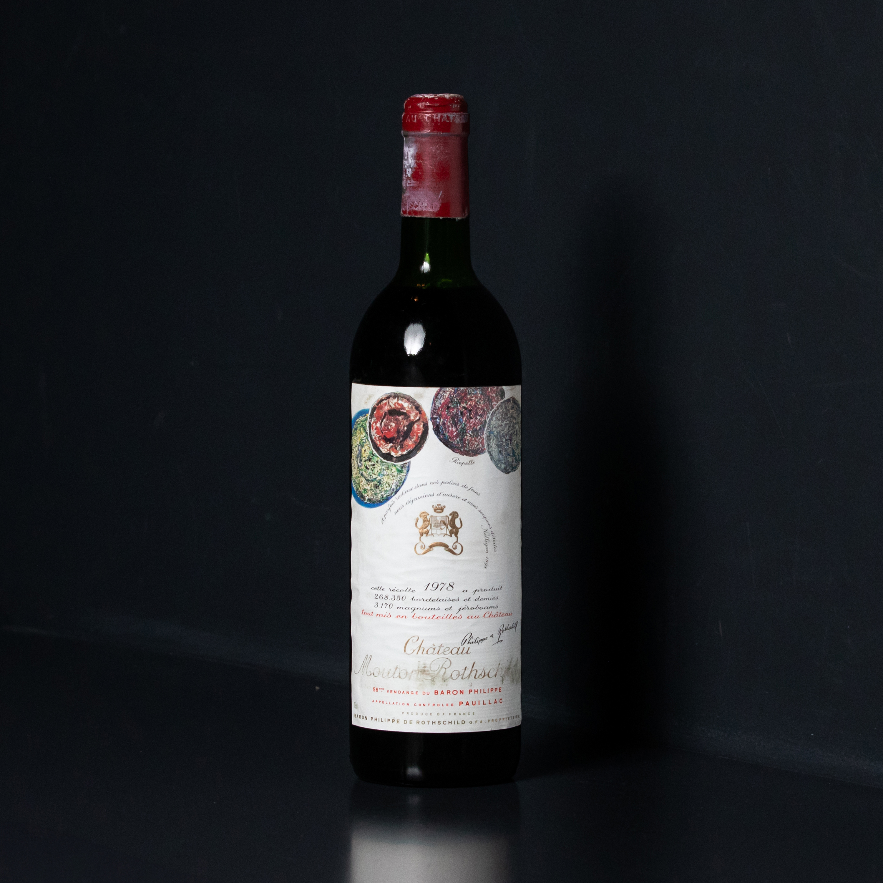 ムートン全ヴィンテージ49本。芸術を纏うボトルたち | MOLTS