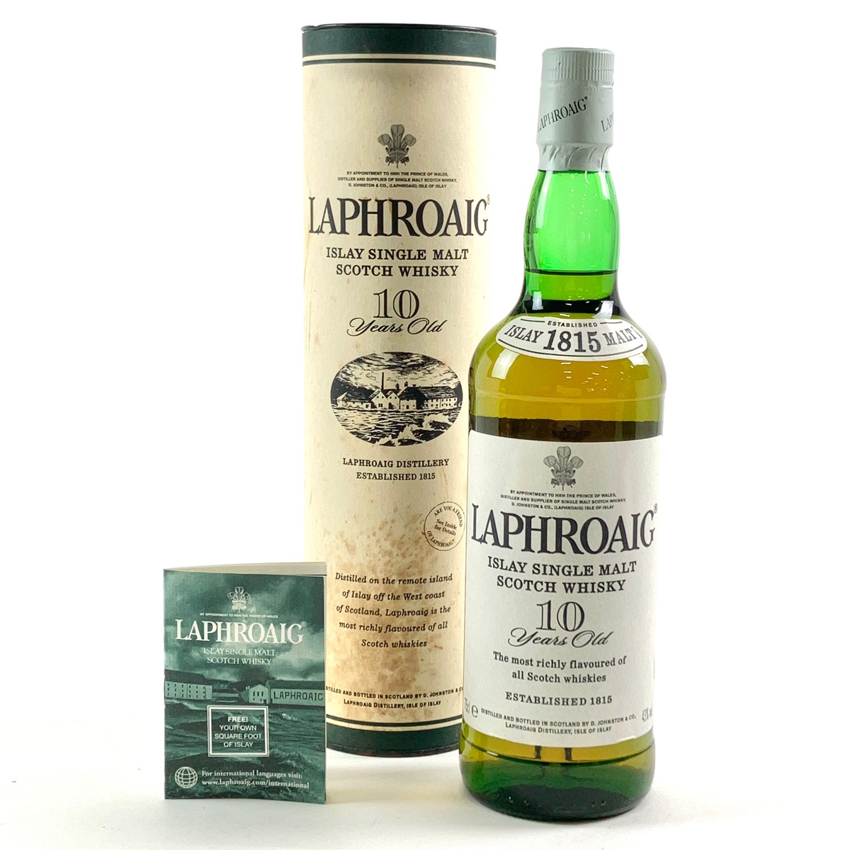 ラフロイグ LAPHROAIG 10年 旧 750ml スコッチウイスキー シングル