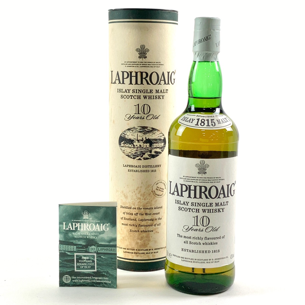 ラフロイグ LAPHROAIG 10年 旧 750ml スコッチウイスキー シングル