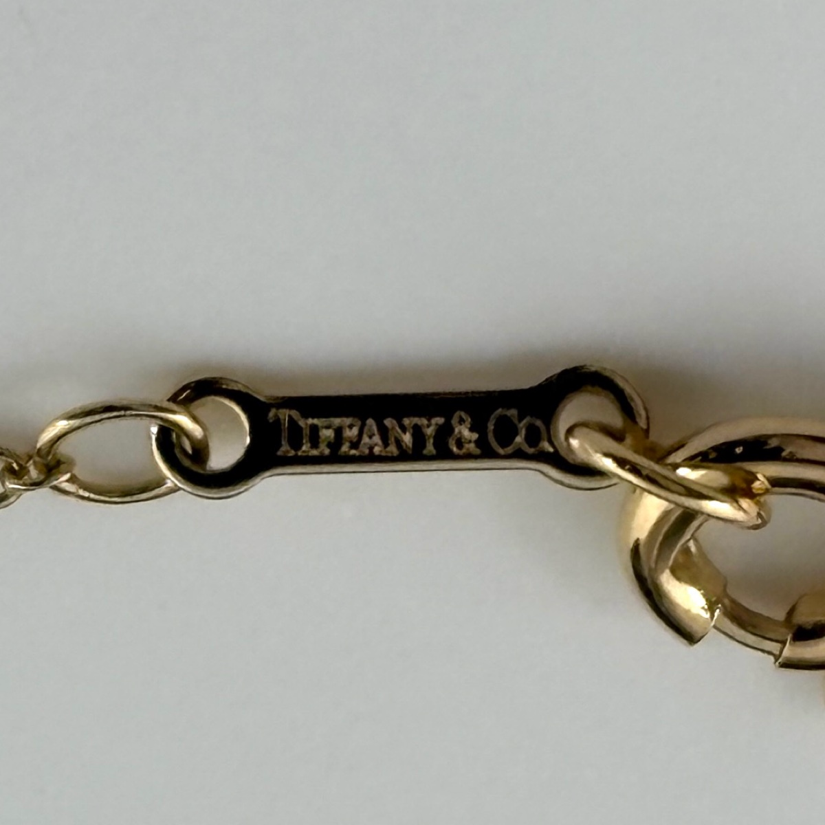 ティファニー TIFFANY&Co. バイザヤードネックレス YG イエロー