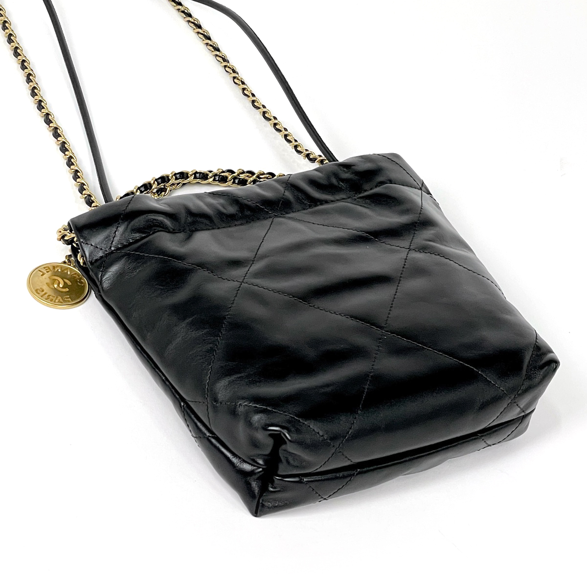 シャネル CHANEL シャネル22 ミニ ハンドバッグ 2WAY ショルダーバッグ 