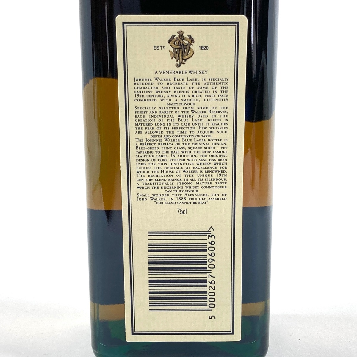 ジョニーウォーカー JOHNNIE WALKER ブルーラベル 750ml スコッチ