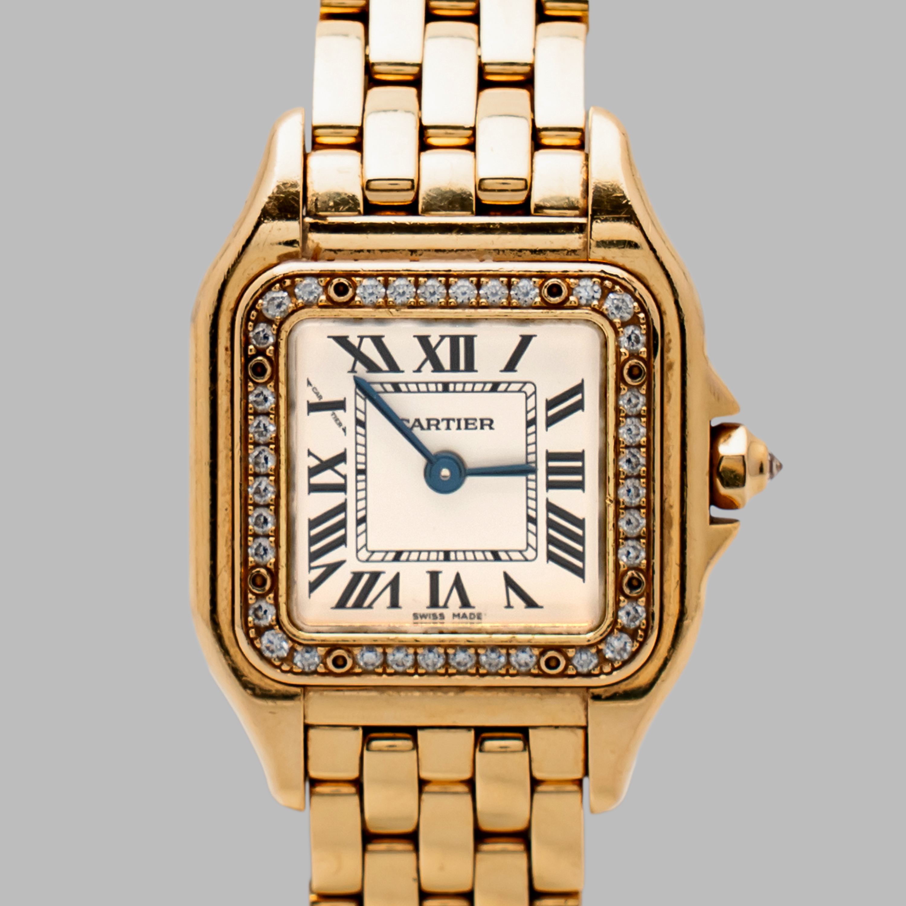 カルティエ パンテール ドゥ カルティエ スモールモデル、18K イエロー