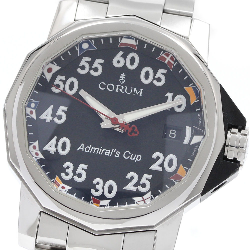 ☆美品【CORUM】コルム バブル ナイトフライヤー 世界99本限定 ダイヤ 