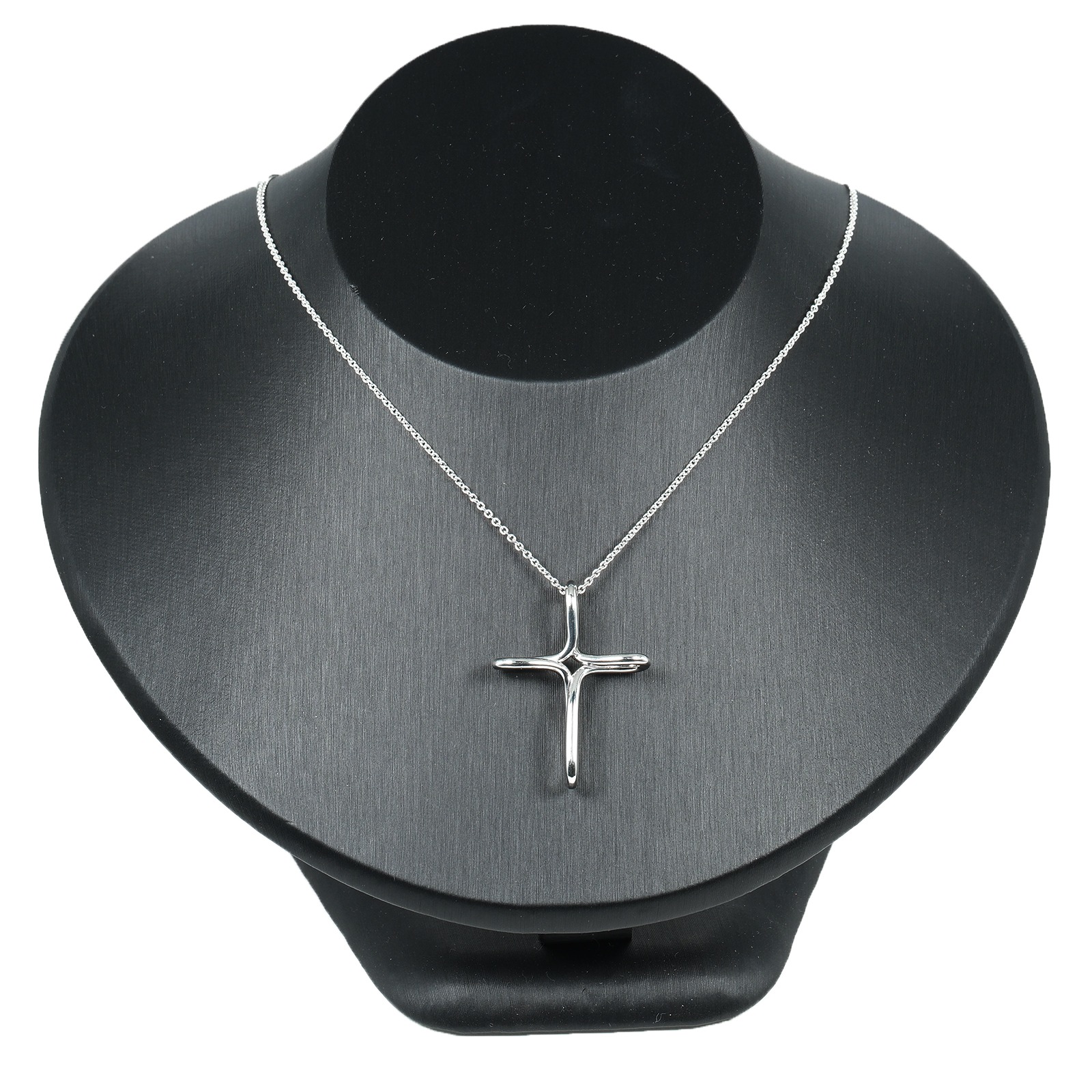 ティファニー TIFFANY&Co. オープンクロス ネックレス シルバー925 約