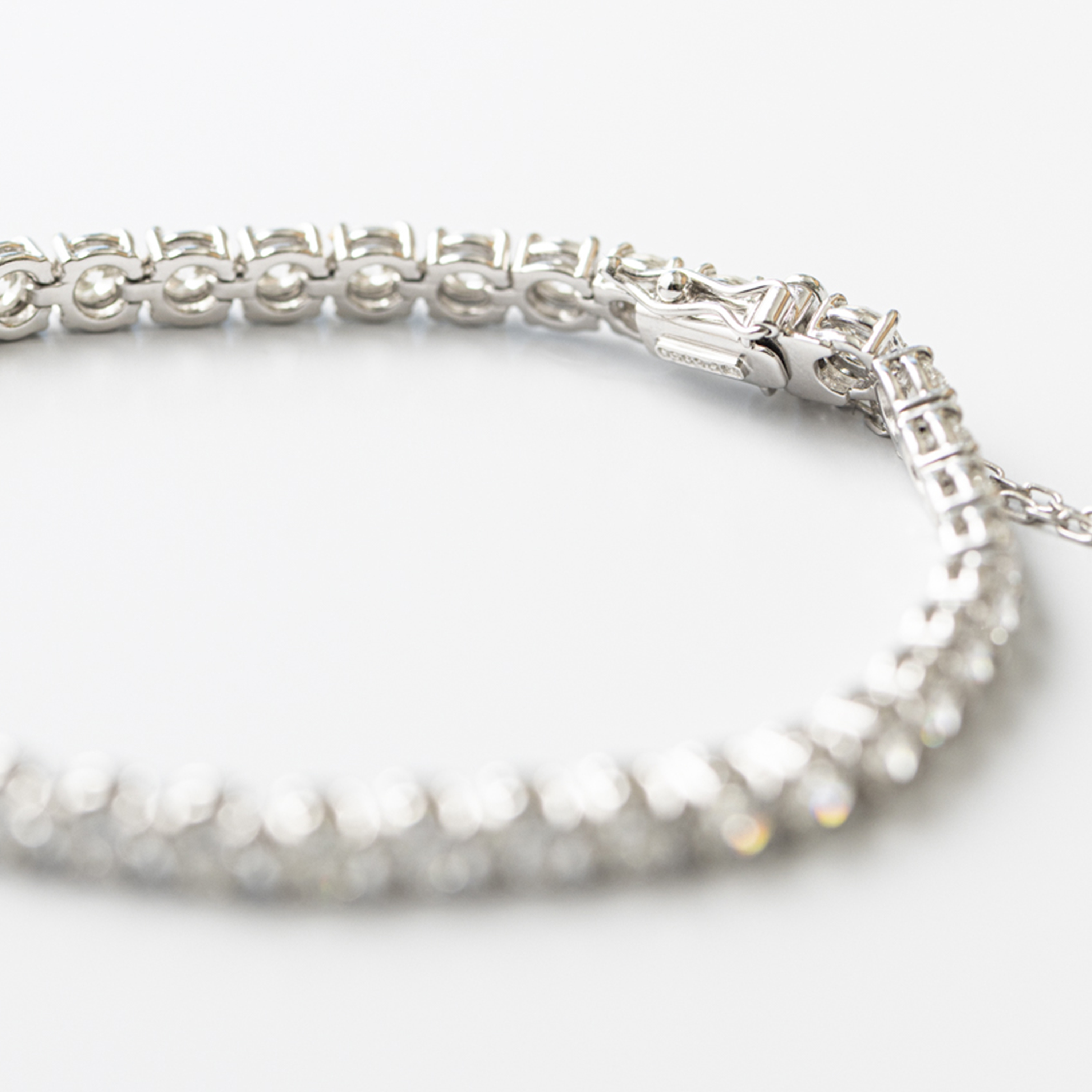 ミキモト テニスブレスレット プラチナ, ダイヤモンド | MOLTS