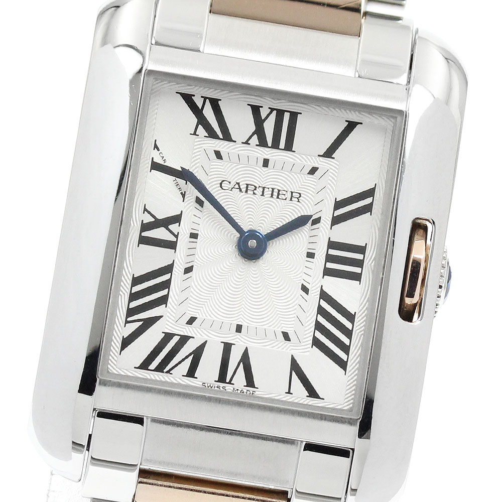カルティエ パシャ32 YG･グリッドDコンベックス WJ11951G YG クォーツ Cartier - カルティエ パシャ32 YG・グリッドDコンベックス WJ11951G
