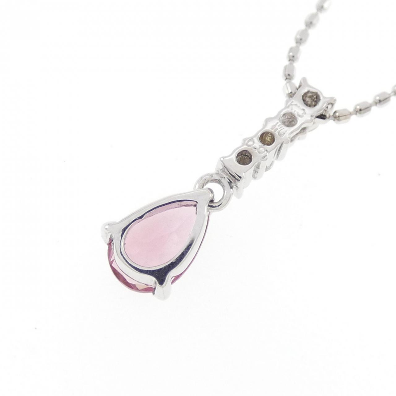 K18WG 天然石　ネックレス K18WG Tourmaline Necklace - Used A (246-000-458-5626) | MOLTS