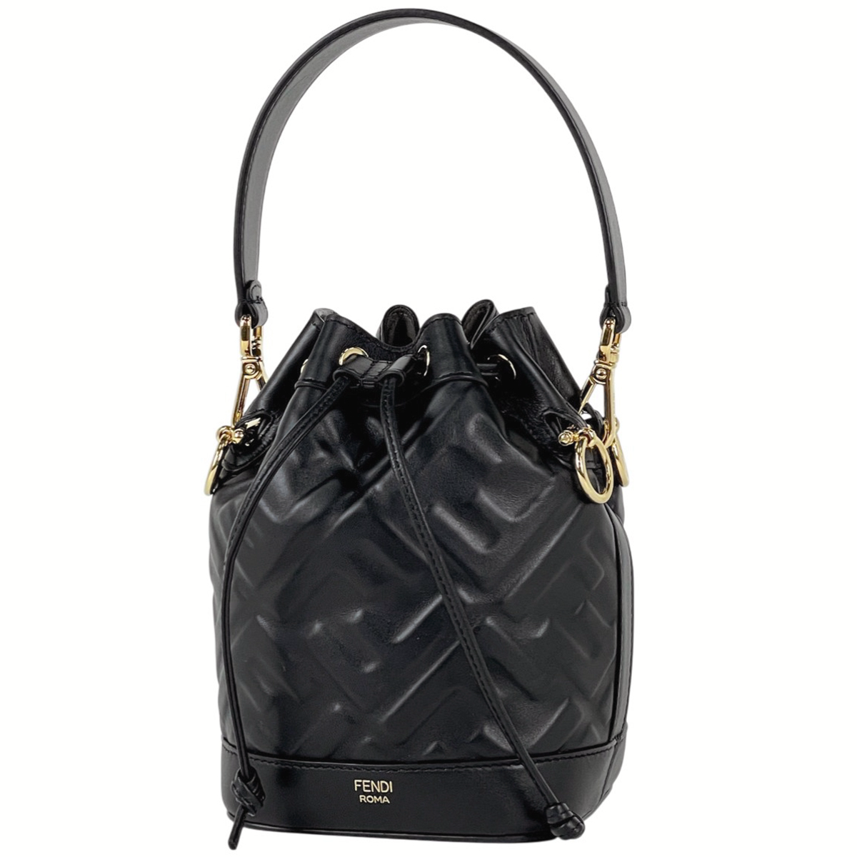 フェンディ FENDI ズッカ モントレゾール ミニ ハンドバッグ 2WAY 