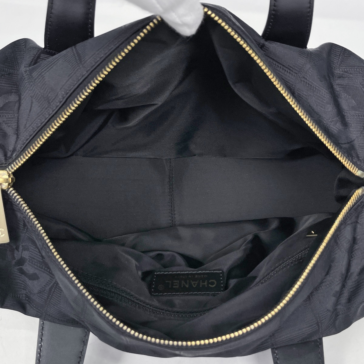 シャネル CHANEL ニュートラベルライン ハンドバッグ ココマーク