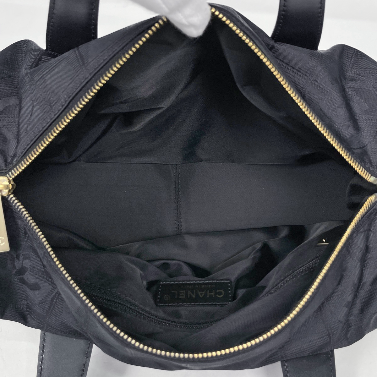シャネル CHANEL ニュートラベルライン ハンドバッグ ココマーク