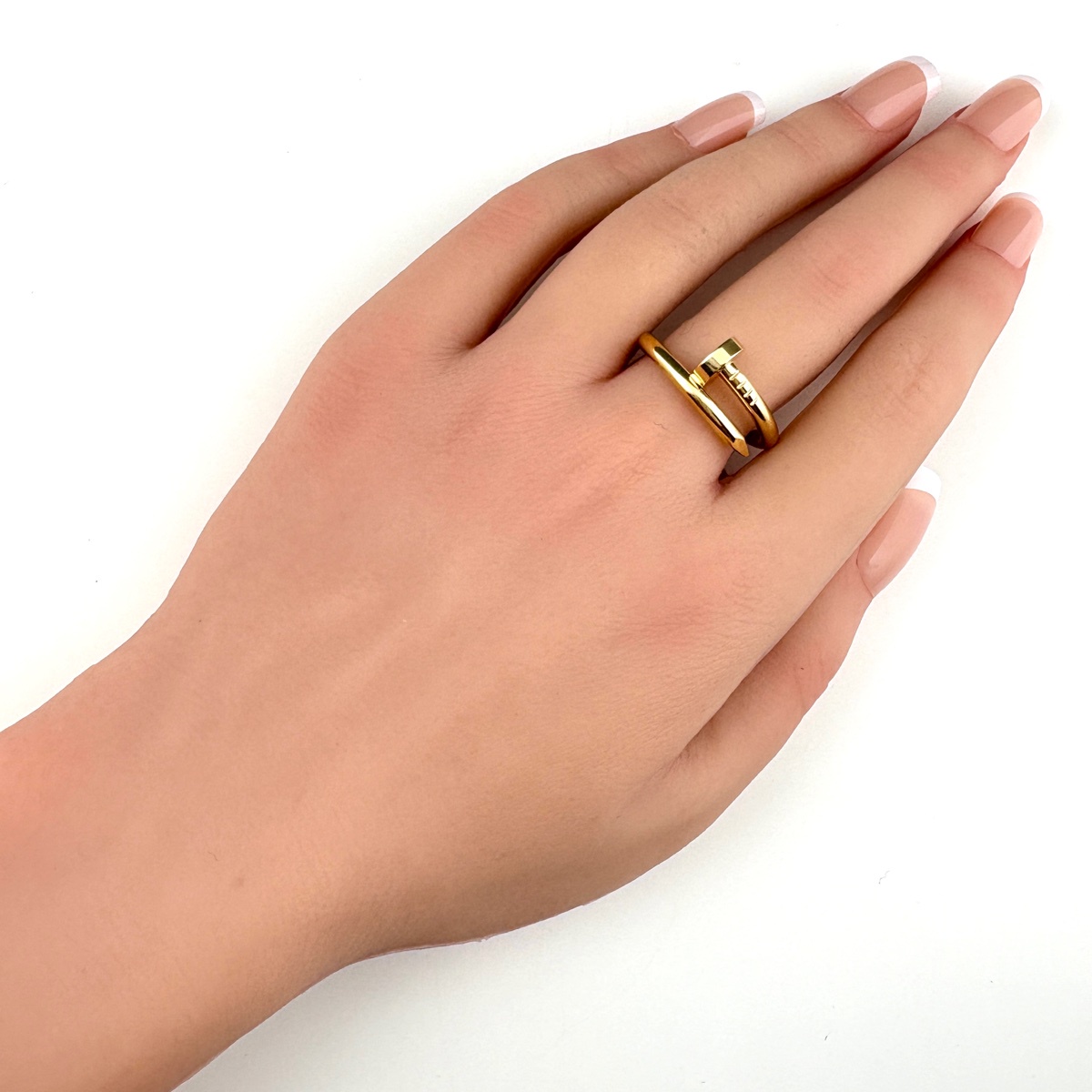 カルティエ CARTIER ジュストアンクルリング 指輪 リング 15.5号 750