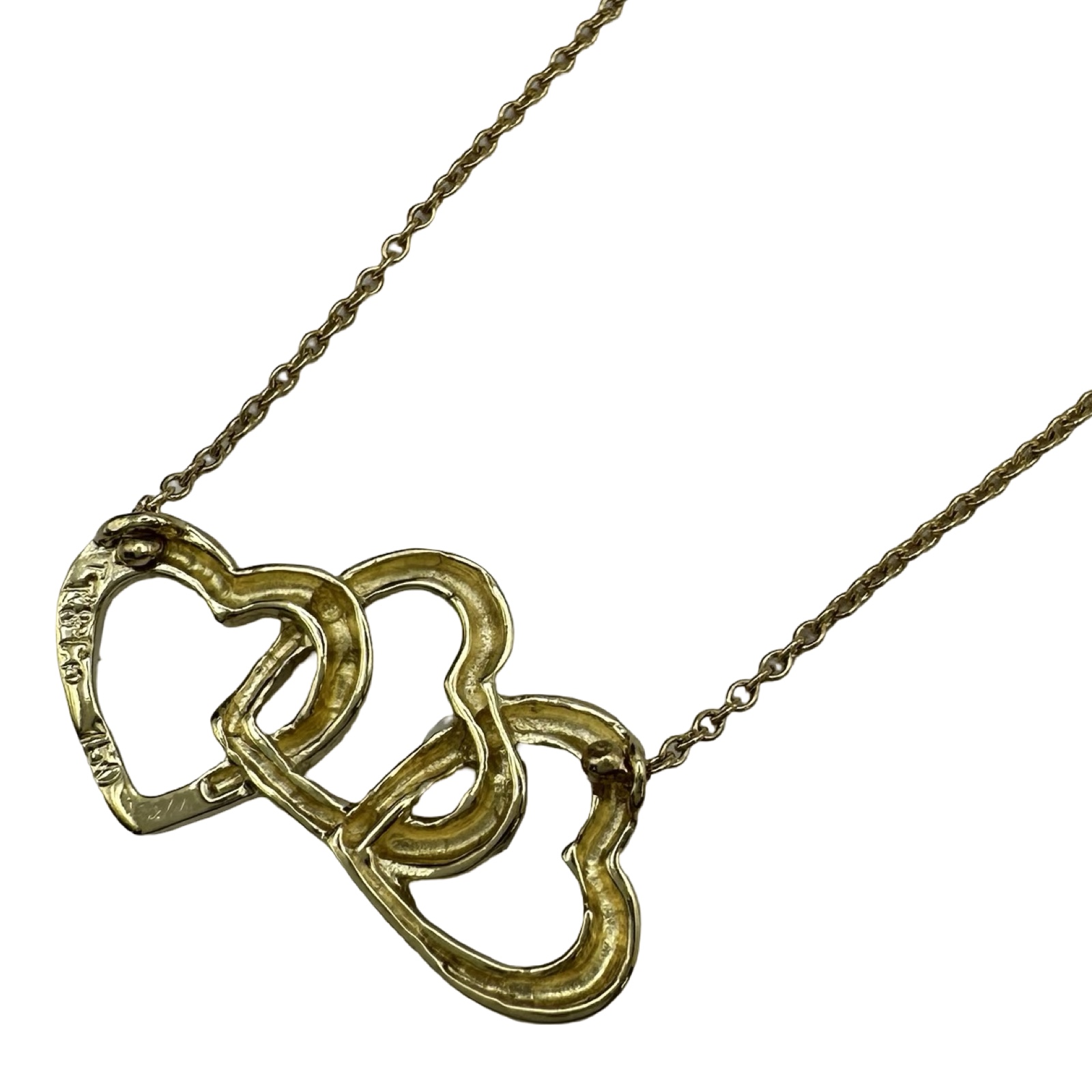 ティファニー TIFFANY＆CO トリプルハートネックレス ネックレス