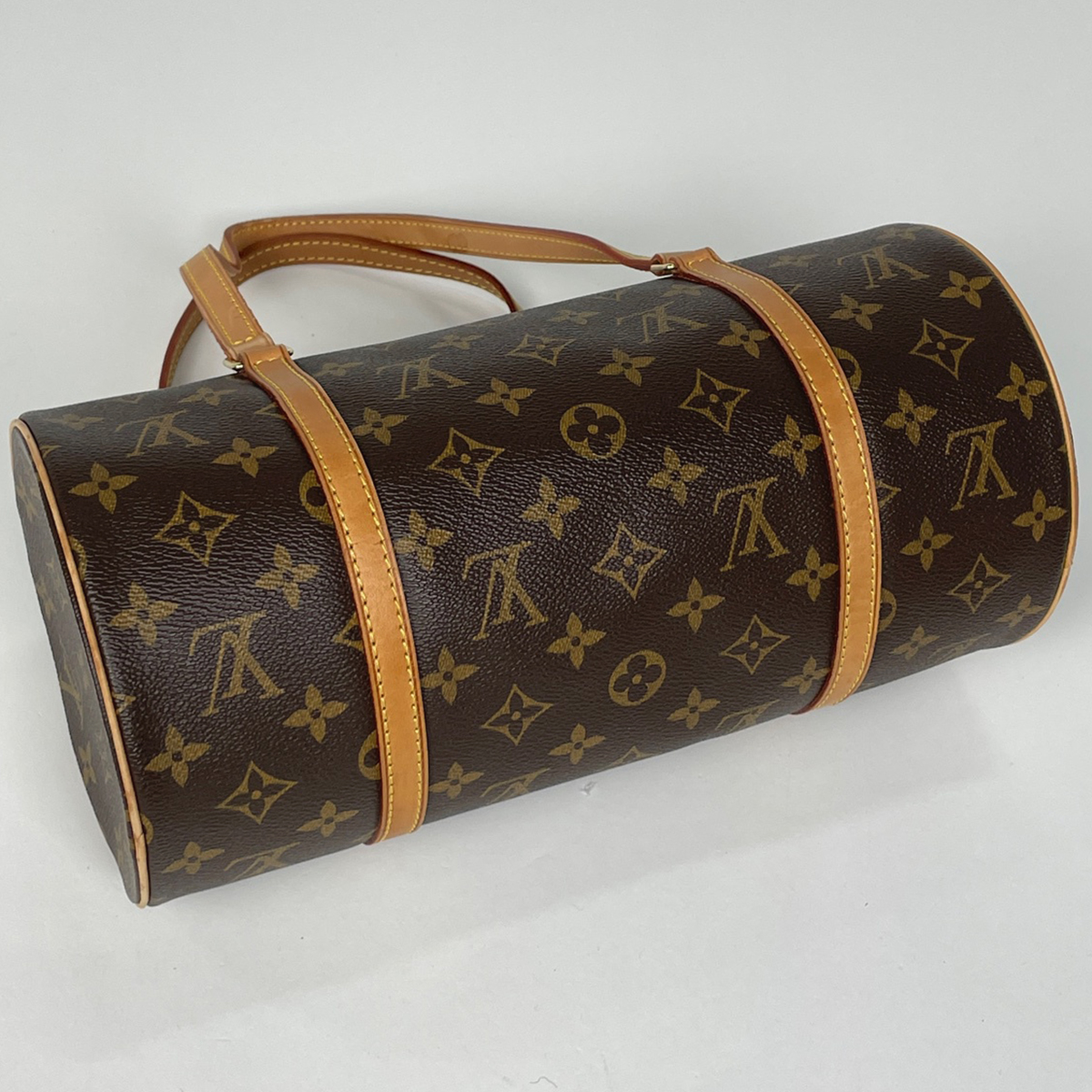 ルイ・ヴィトン Louis Vuitton パピヨン 30 バレルバッグ 筒型 旧型