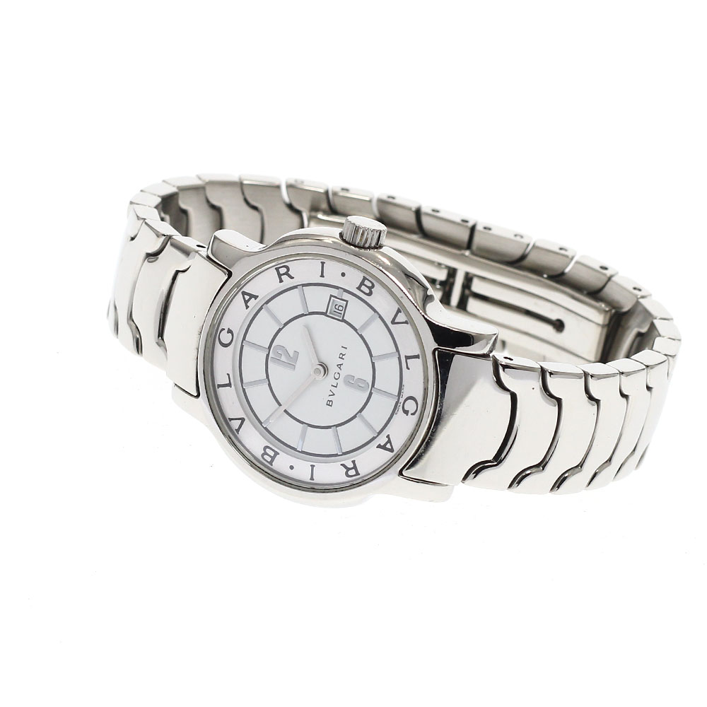 ブルガリ BVLGARI ST29S ソロテンポ デイト クォーツ レディース