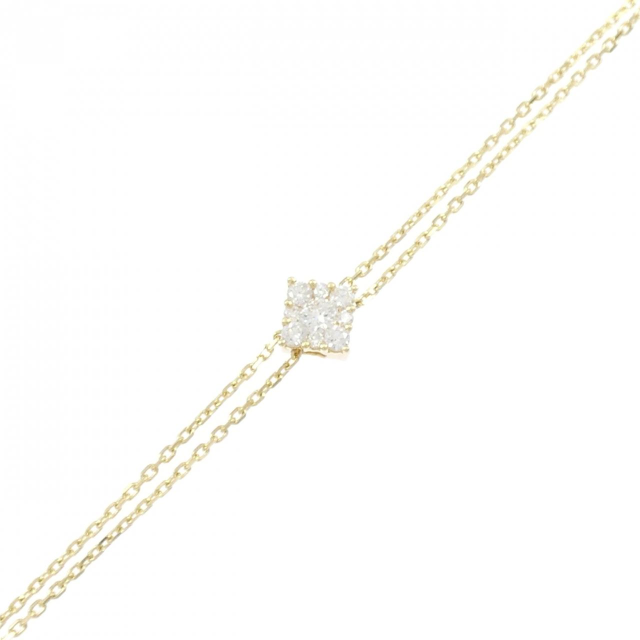 K18YG ダイヤモンド ブレスレット 0.87CT - Used A (230-000-573-5999 