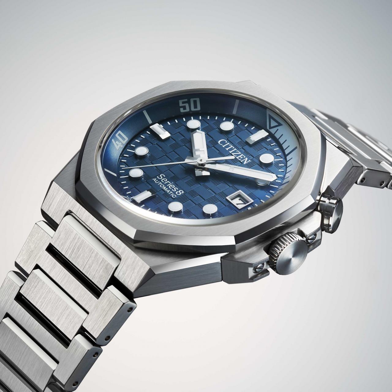 New] CITIZEN Series 8 9051-009KM01/NB6060-58L SS Automatic - New