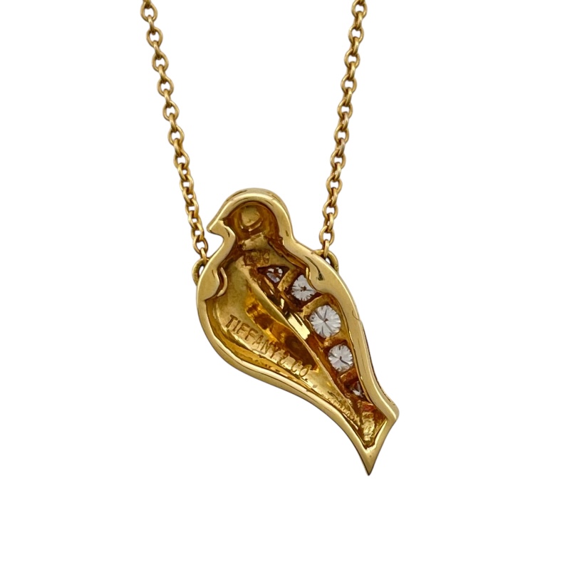 ティファニー TIFFANY＆CO 鳥モチーフネックレス ネックレス - Used A