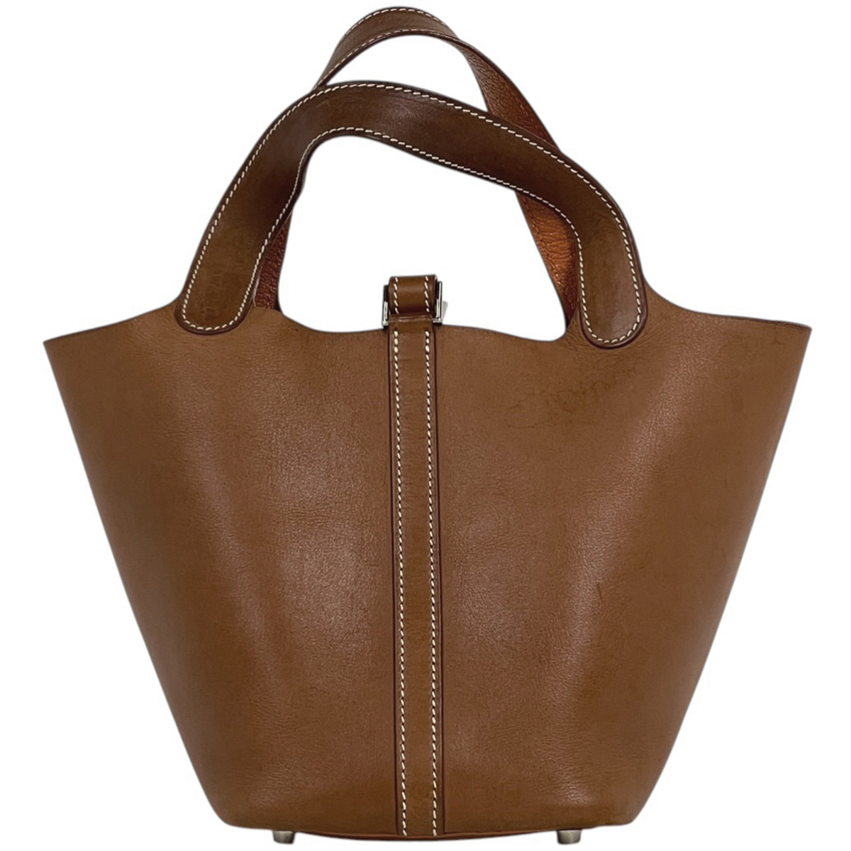 エルメス HERMES ピコタンロックMM K刻 ブラック シルバー金具 