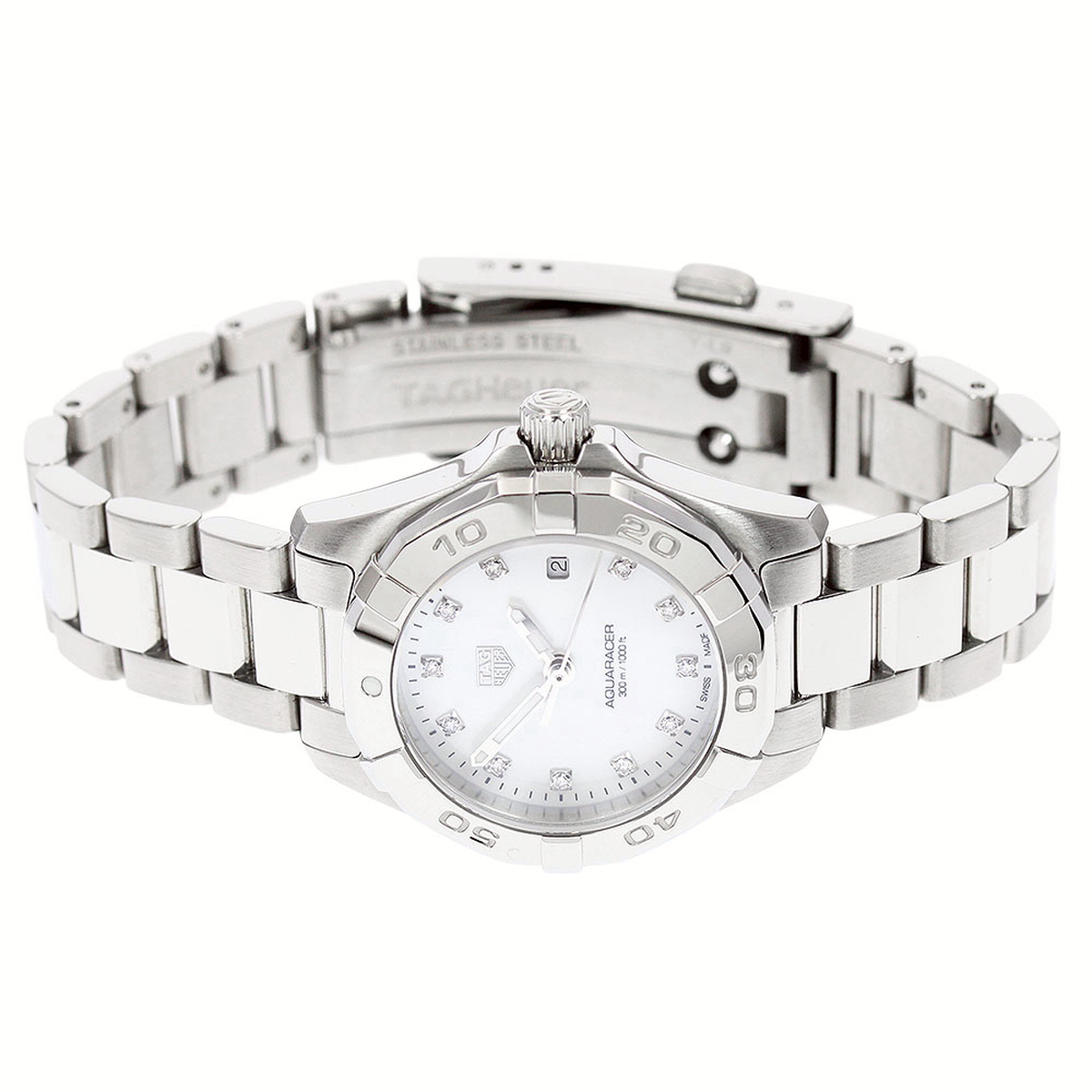 タグホイヤー TAG HEUER WBD1414 アクアレーサー 11Pダイヤ デイト