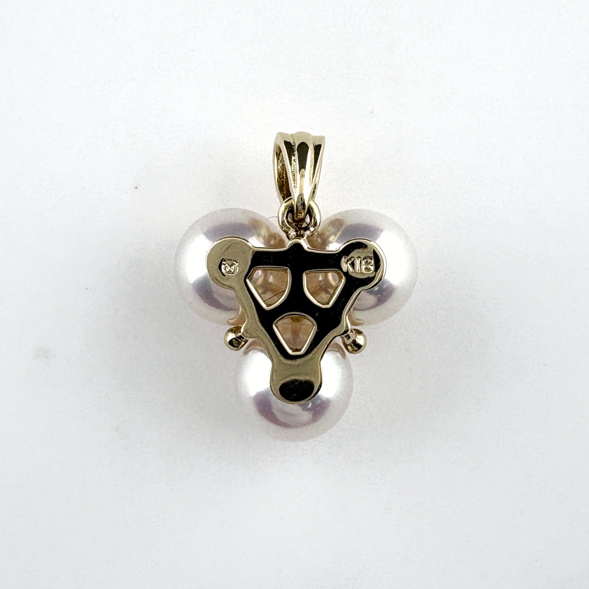 ミキモト MIKIMOTO パール ペンダントトップ YG イエローゴールド 