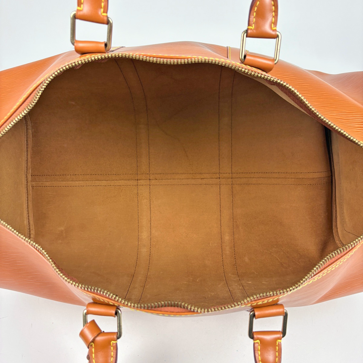 ルイ・ヴィトン Louis Vuitton キーポル50 ボストンバッグ エピ