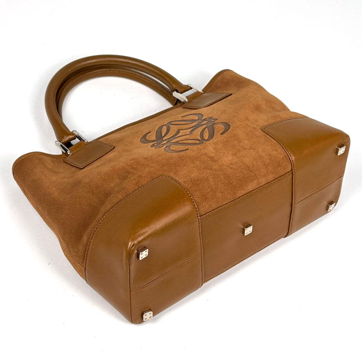 ロエベ LOEWE アマソナ フスタ トートバッグ アナグラム ハンドバッグ
