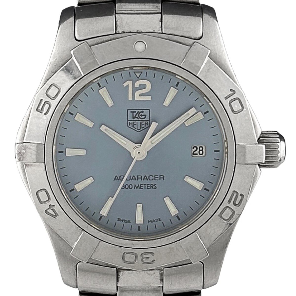 タグホイヤー TAG HEUER WV1414 カレラ デイト クォーツ レディース _940009 TAG Heuer - タグホイヤー TAG HEUER WV1414 カレラ デイト クォーツ