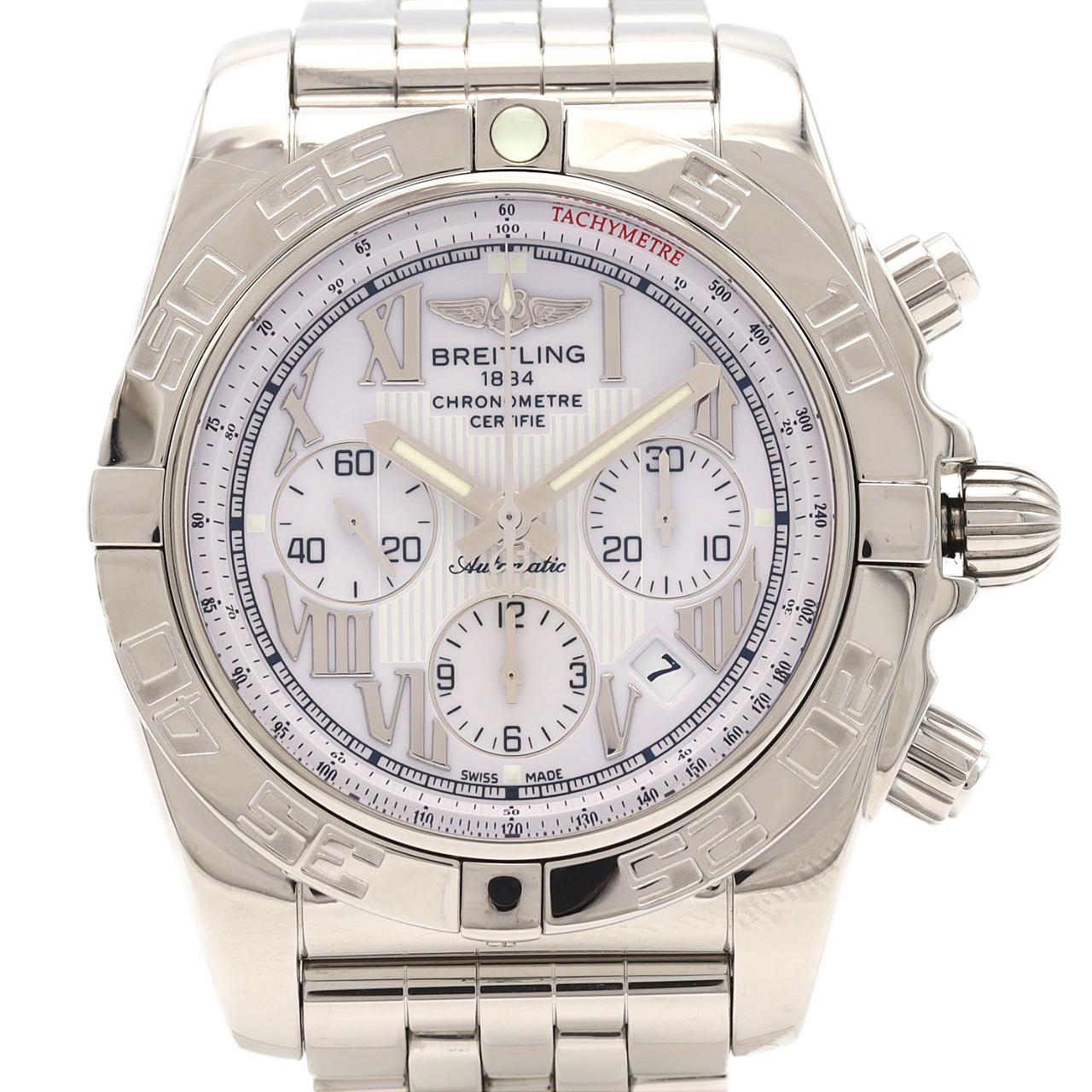 時計 ブライトリング BREITLING AB0110 クロノマット 44 デイト 自動 