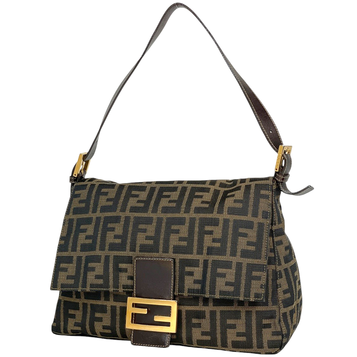 フェンディ FENDI ショルダーバッグ ズッカ柄 マンマバゲット
