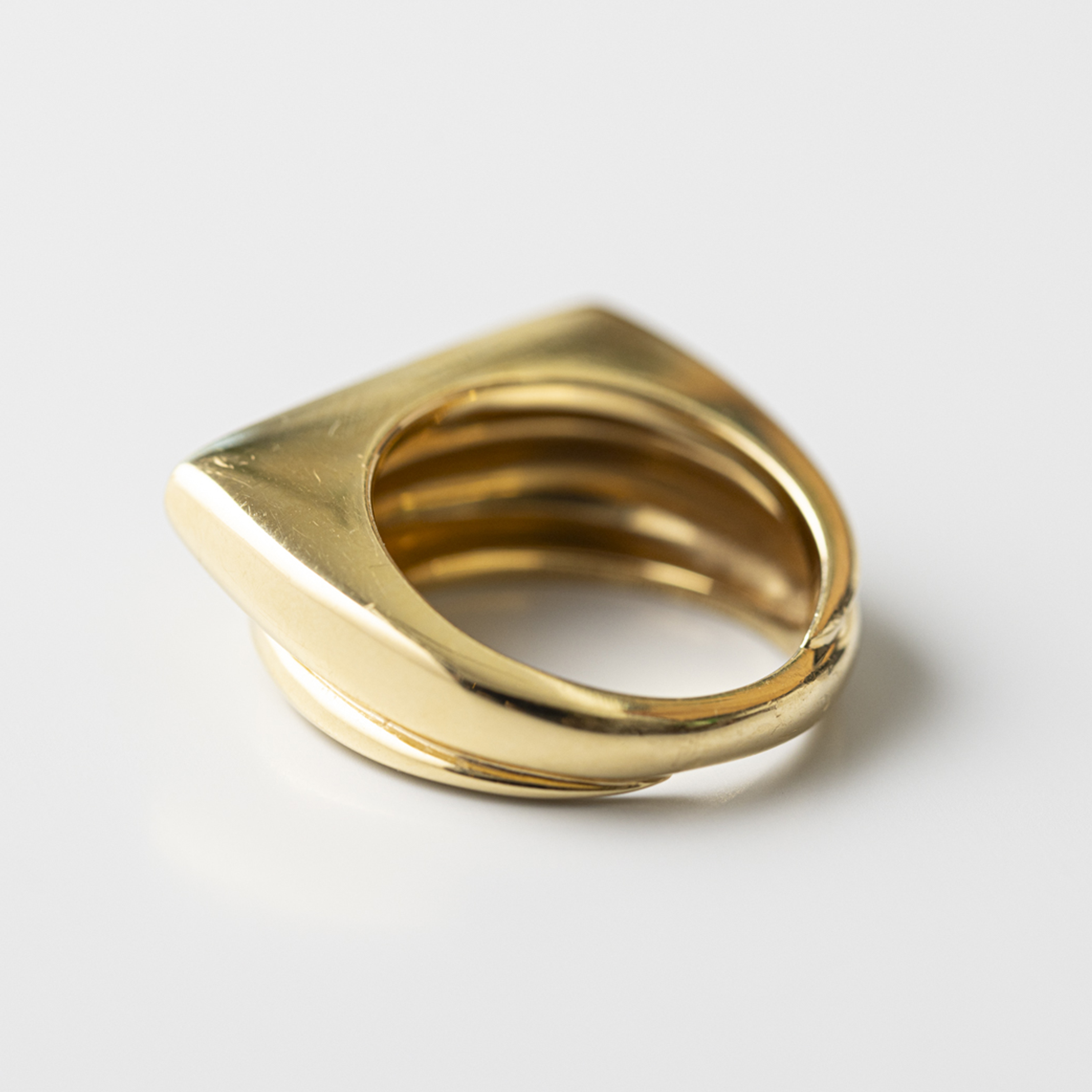 フレッド サクセス リング ダイヤモンド, 18K イエローゴールド | MOLTS