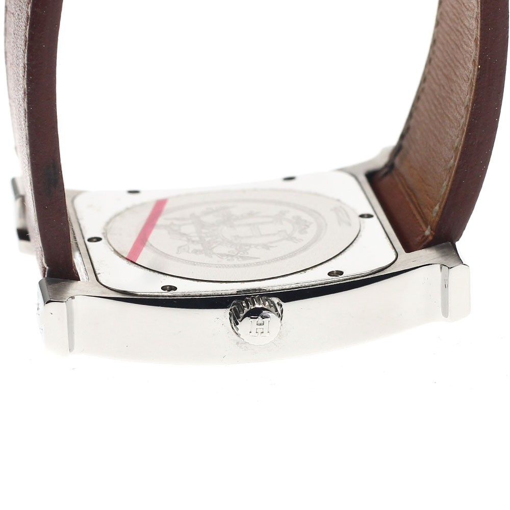 エルメス HERMES HH1.810 Hウォッチ デイト クォーツ メンズ 良品 