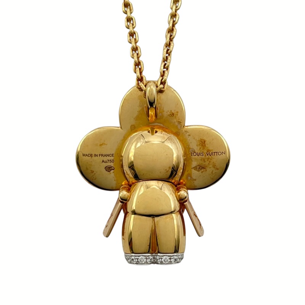 ルイ・ヴィトン LOUIS VUITTON ヴィヴィエンヌペンダント ネックレス