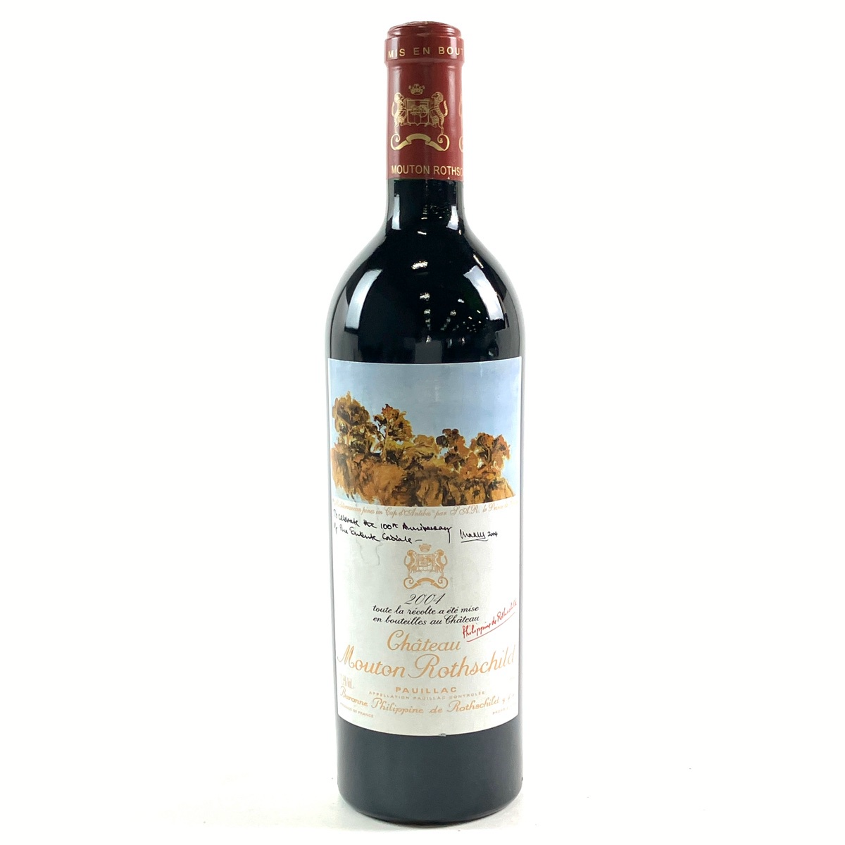 シャトー・ムートン・ロートシルト CHATEAU MOUTON ROTHSCHILD 2004